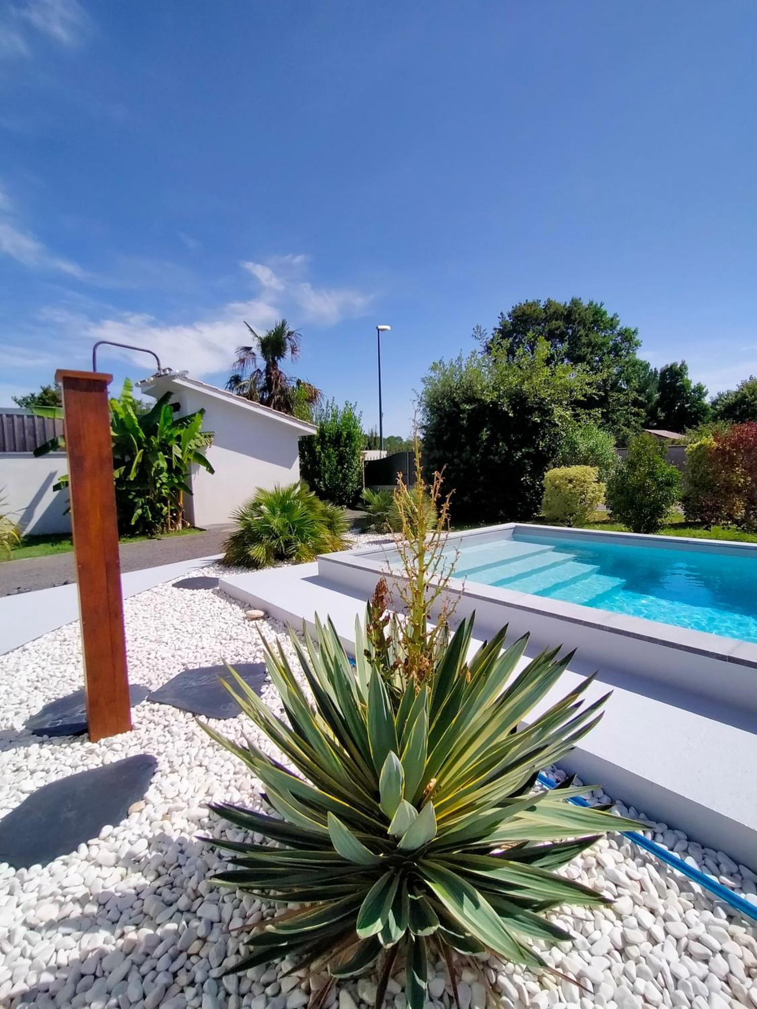 Gite Avec Piscine Et Espace Bien-Etre Partages Entre Bordeaux Et Lacanau Ocean (Adults Only) Brach Экстерьер фото